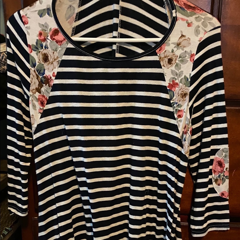 long sleeve shirt or knee high dress